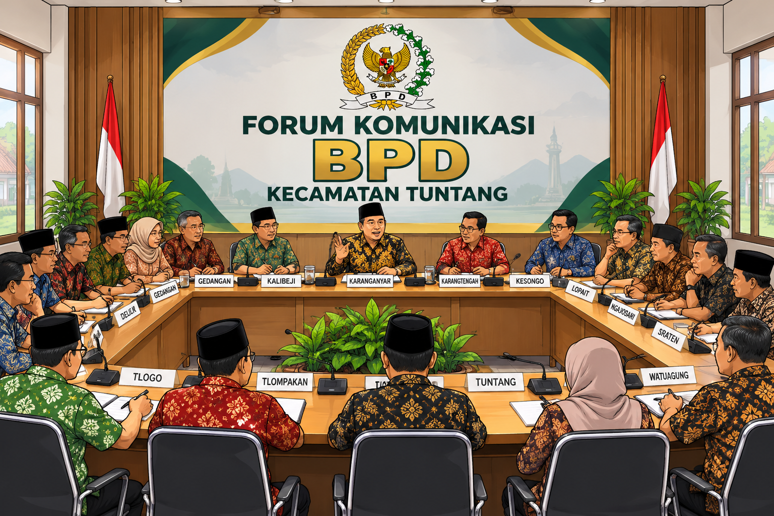 Kegiatan FKBPD Kecamatan Tuntang